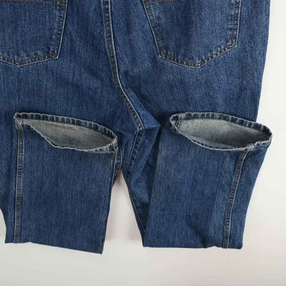 Cinch Men's Western Jeans 36x34 Blue Denim Straight Leg Cowboy